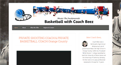 Desktop Screenshot of mypersonalbasketballcoach.com